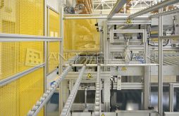 Buffer of autonomous AGV cart
