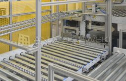 Buffer of autonomous AGV cart