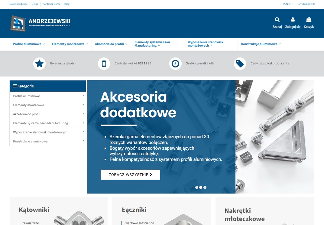 Sklep internetowy Andrzejewski